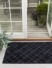 tica copenhagen - Floormat polyamide, 120x67 cm, leaves design - mažiausios kainos - black/grey - 5