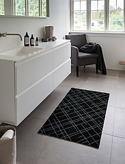 tica copenhagen - Floormat polyamide, 120x67 cm, leaves design - mažiausios kainos - black/grey - 7