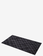 tica copenhagen - Floormat polyamide, 120x67 cm, leaves design - mažiausios kainos - black/grey - 1