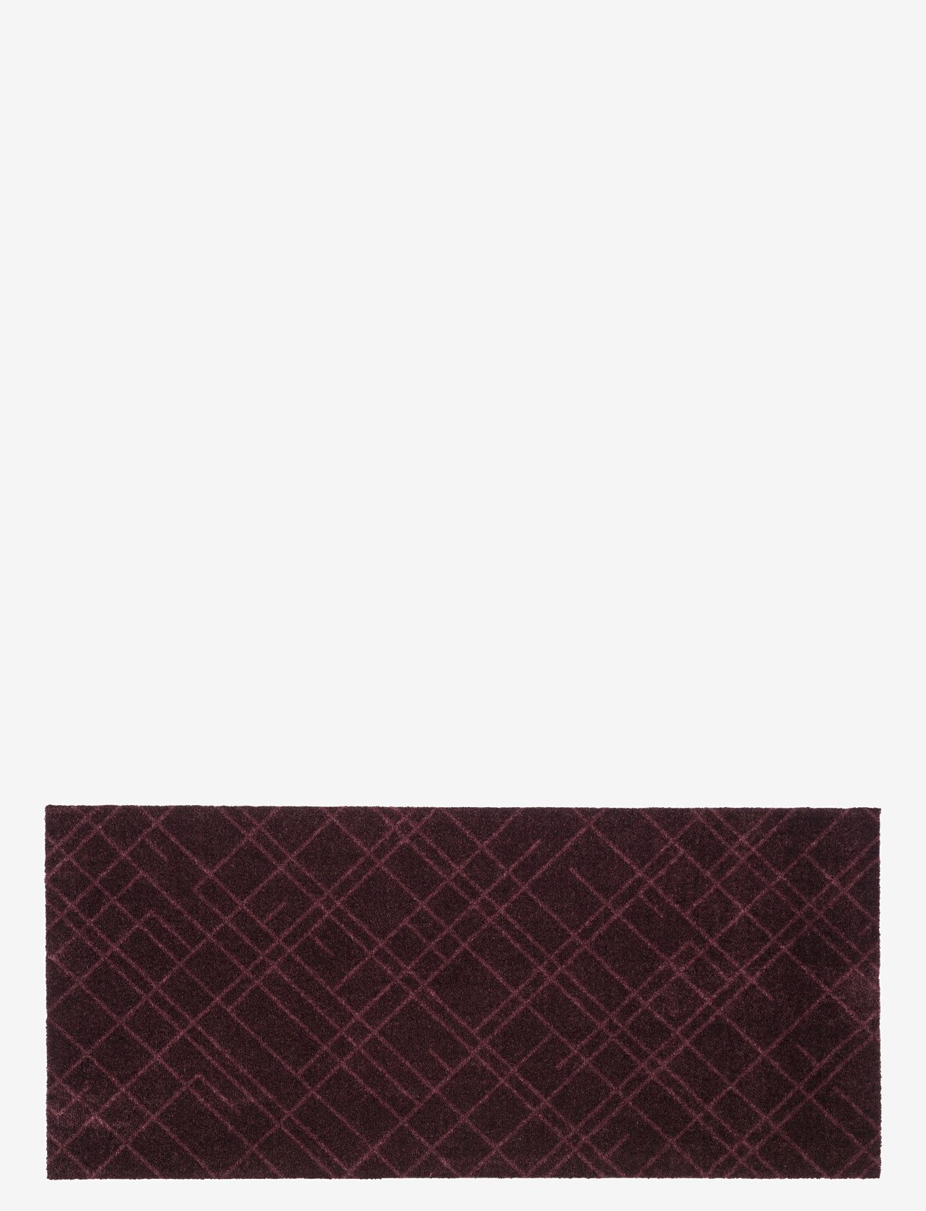 tica copenhagen - Floormat, Lines - prieškambario kilimėliai - bordeaux - 0