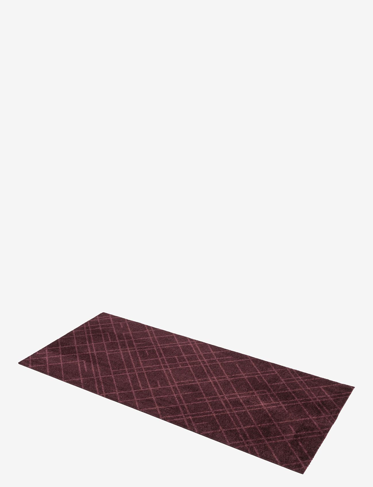 tica copenhagen - Floormat, Lines - prieškambario kilimėliai - bordeaux - 1
