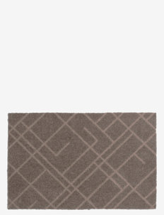 Floormat polyamide, 130x90 cm, lines design, tica copenhagen