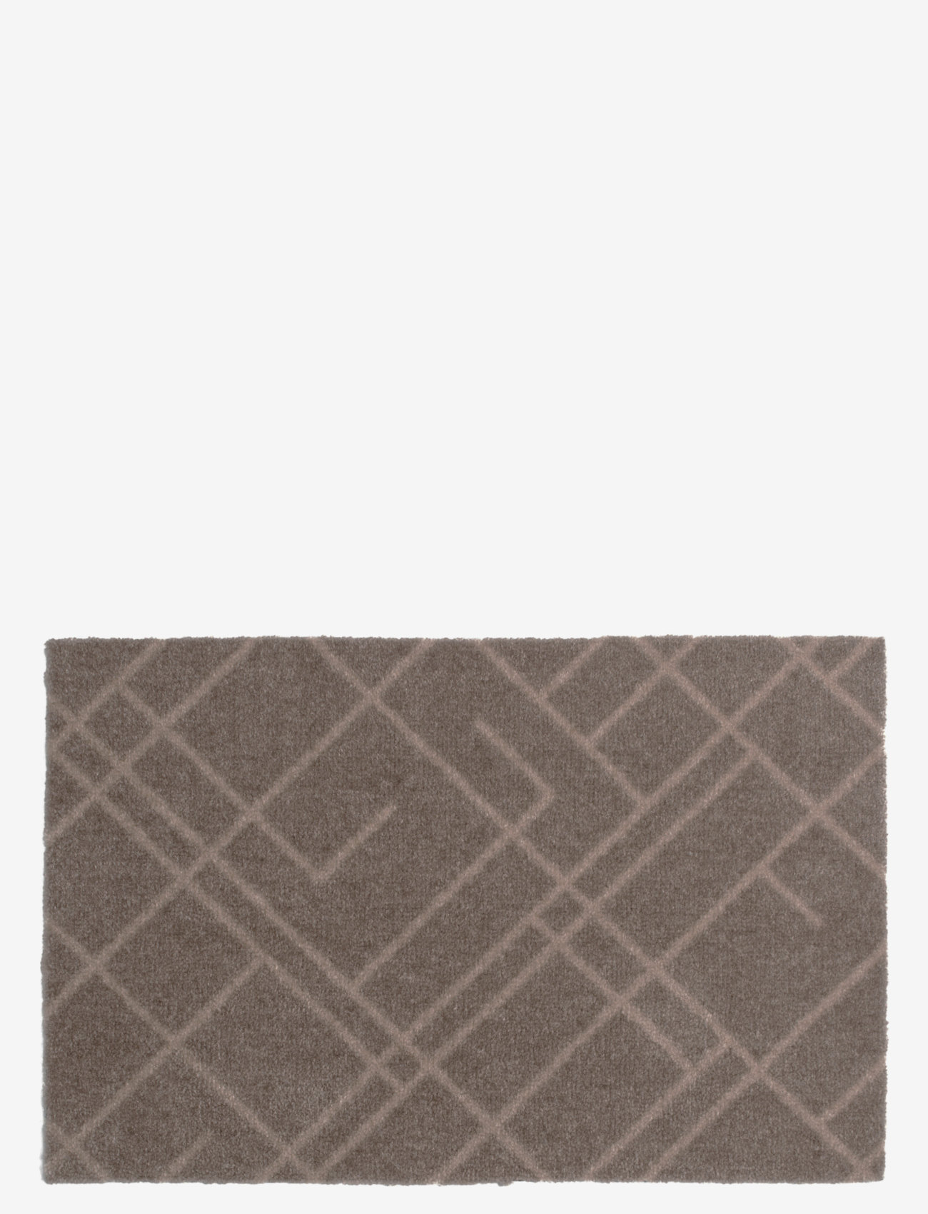 tica copenhagen - Floormat polyamide, 60x40 cm, lines design - lägsta priserna - beige/sand - 0