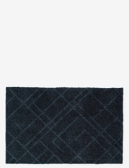 Floormat polyamide, 60x40 cm, lines design - DARK GREY