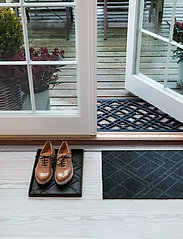 tica copenhagen - Floormat polyamide, 60x40 cm, lines design - lägsta priserna - dark grey - 8