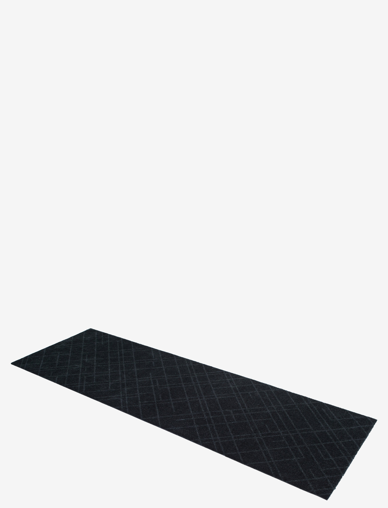 tica copenhagen - Løber lines - bath rugs - dark grey - 1