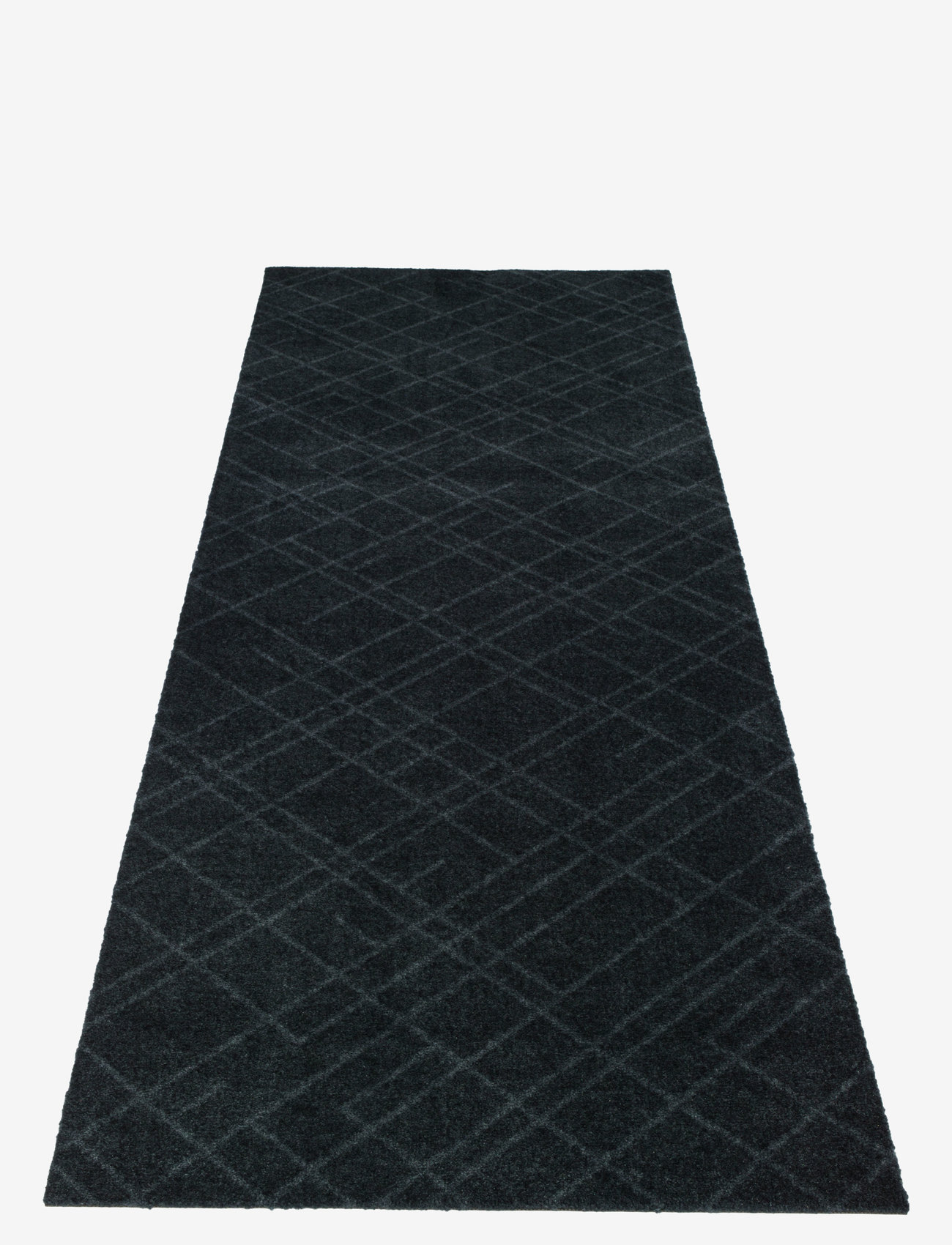tica copenhagen - Løber lines - bath rugs - dark grey - 2