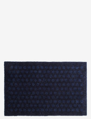 Floormat polyamide, 60x40 cm, dot design - DARK BLUE