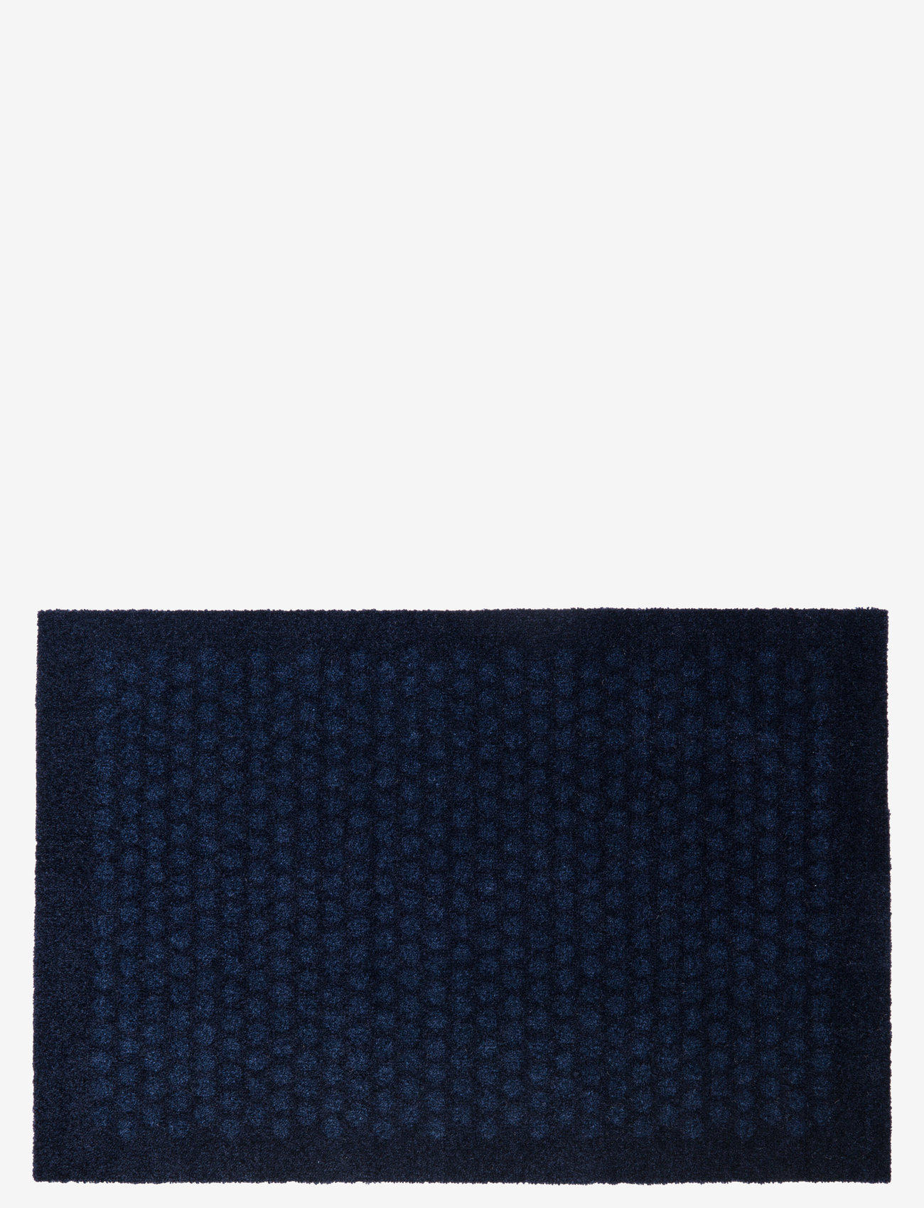 tica copenhagen - Floormat polyamide, 90x60 cm, dot design - kājslauķi - dark blue - 0