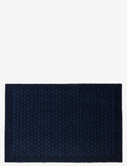 Floormat polyamide, 90x60 cm, dot design - DARK BLUE