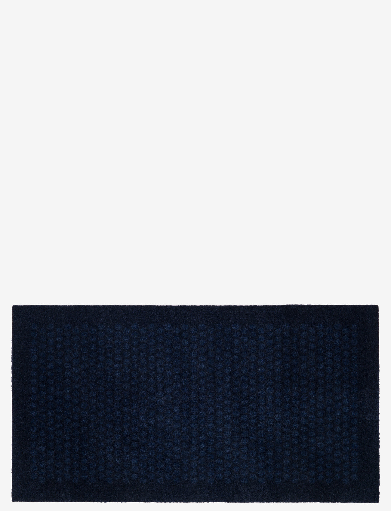 tica copenhagen - Floormat polyamide, 120x67 cm, dot design - durų kilimėliai - dark blue - 0