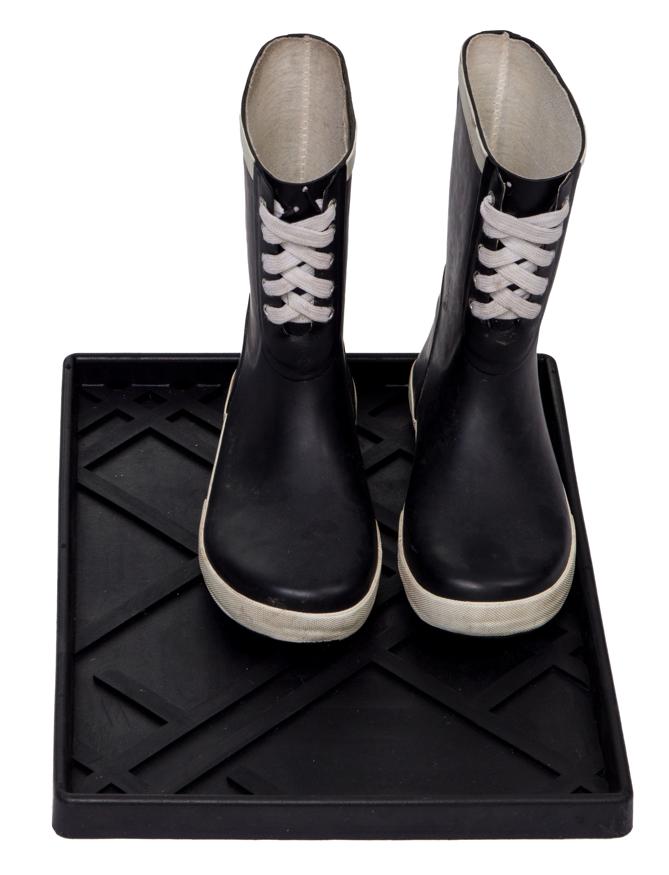 tica copenhagen Shoe And Boot Tray Rubber, L:28 cm, Furniture, Schwarz - Trays, Homeware