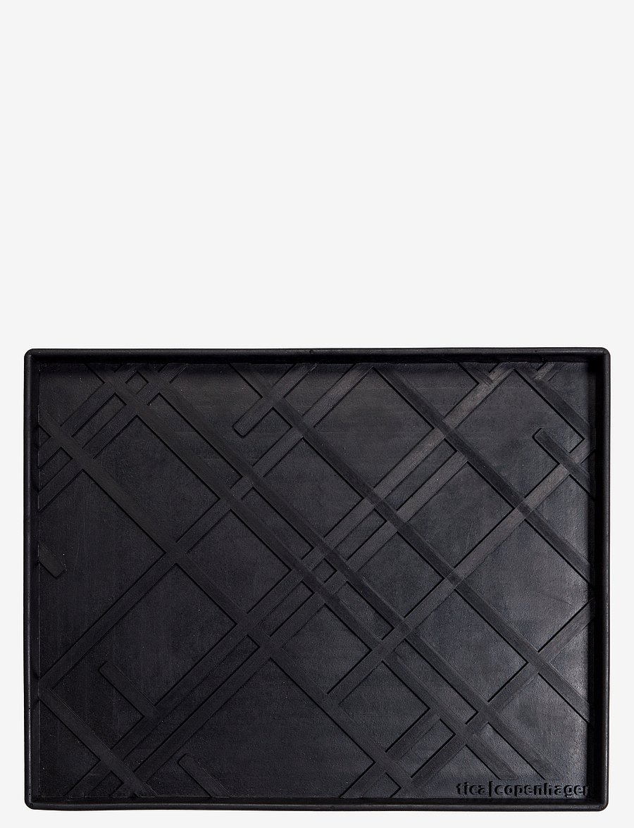 tica copenhagen - Shoe and boot tray rubber - schuhregale und tabletts - lines design - 2