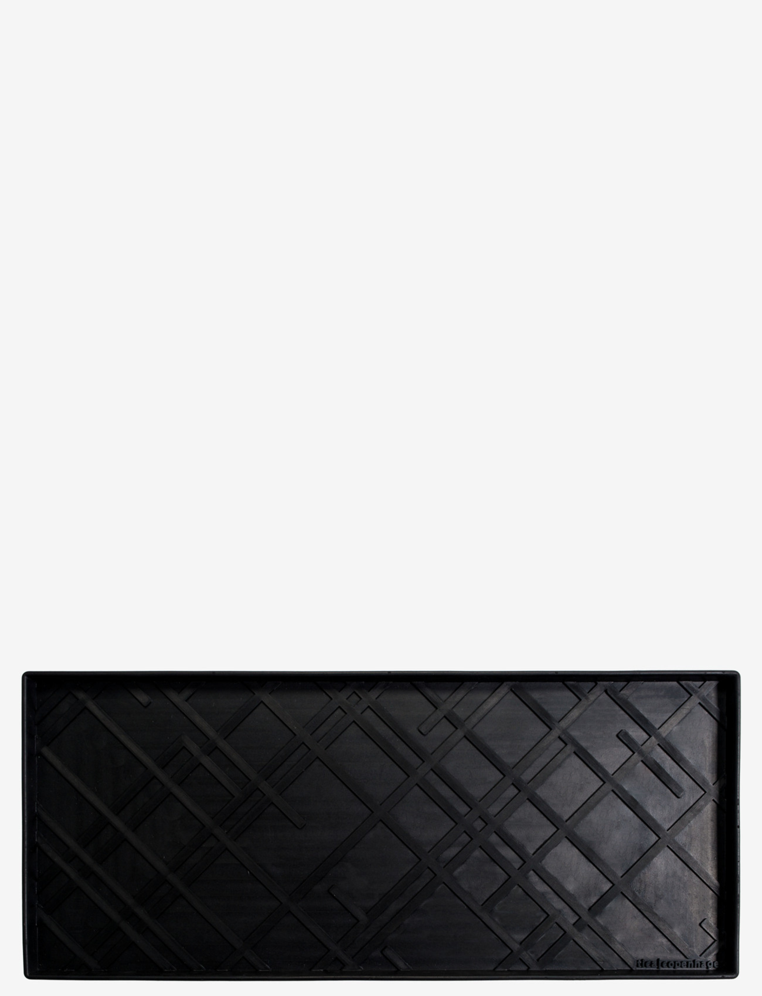 tica copenhagen Shoe and boot tray rubber - tica copenhagen - LINES DESIGN / black