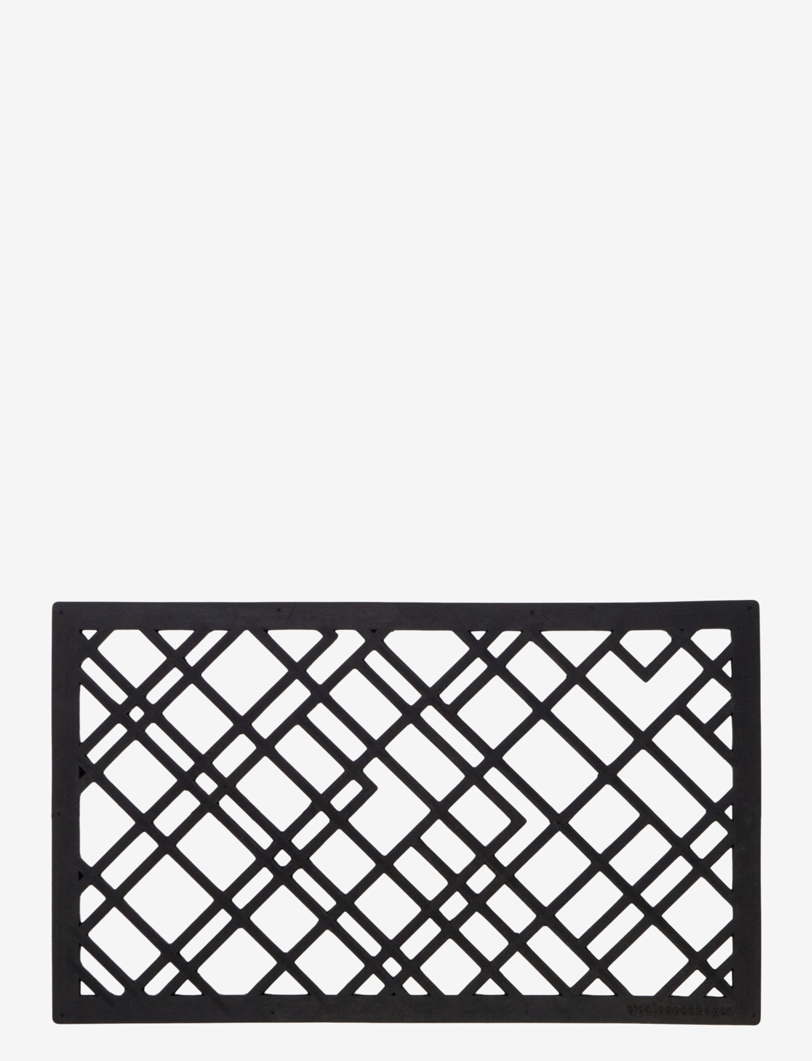 TICA COPENHAGEN Doormat Rubber, 75X45 Cm Patterned - 75X45X1CM - Unisex