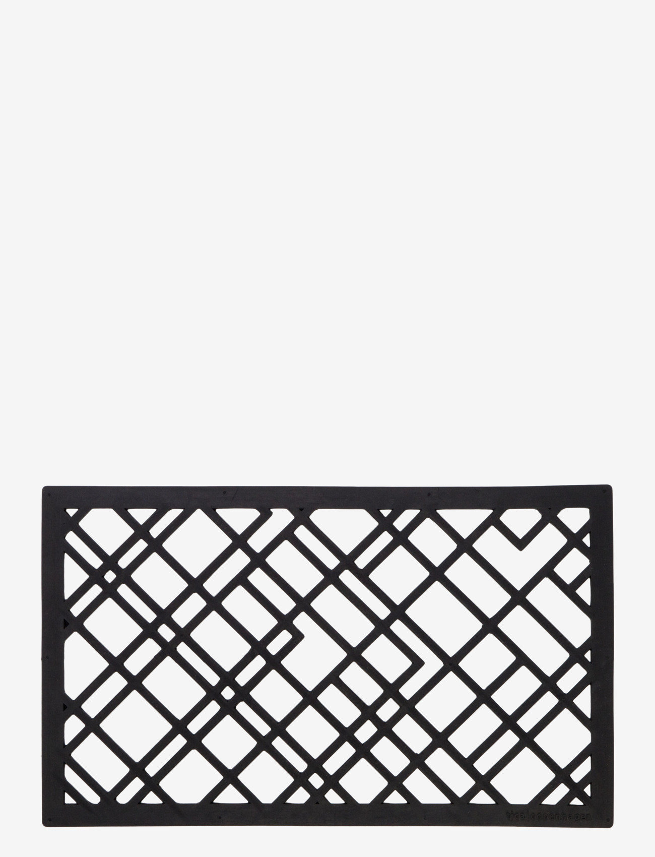 tica copenhagen - Doormat rubber, 75x45 cm - durų kilimėliai - lines design - 0