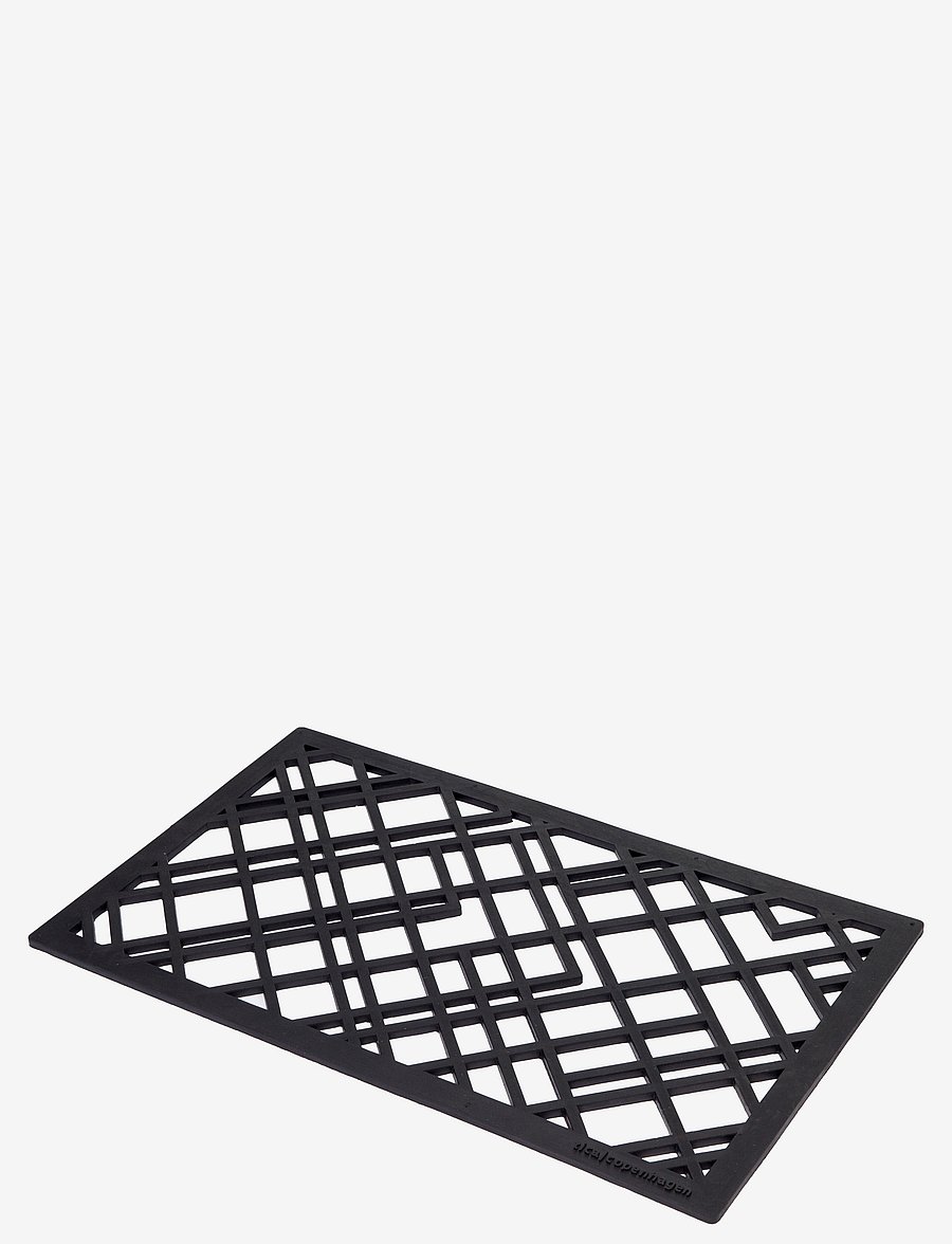 tica copenhagen - Doormat rubber, 75x45 cm - türmatten - lines design - 2