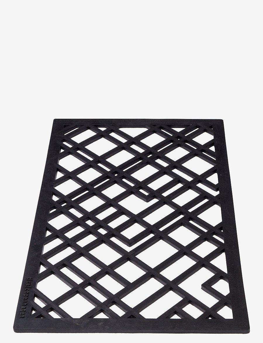 tica copenhagen - Doormat rubber, 75x45 cm - türmatten - lines design - 3
