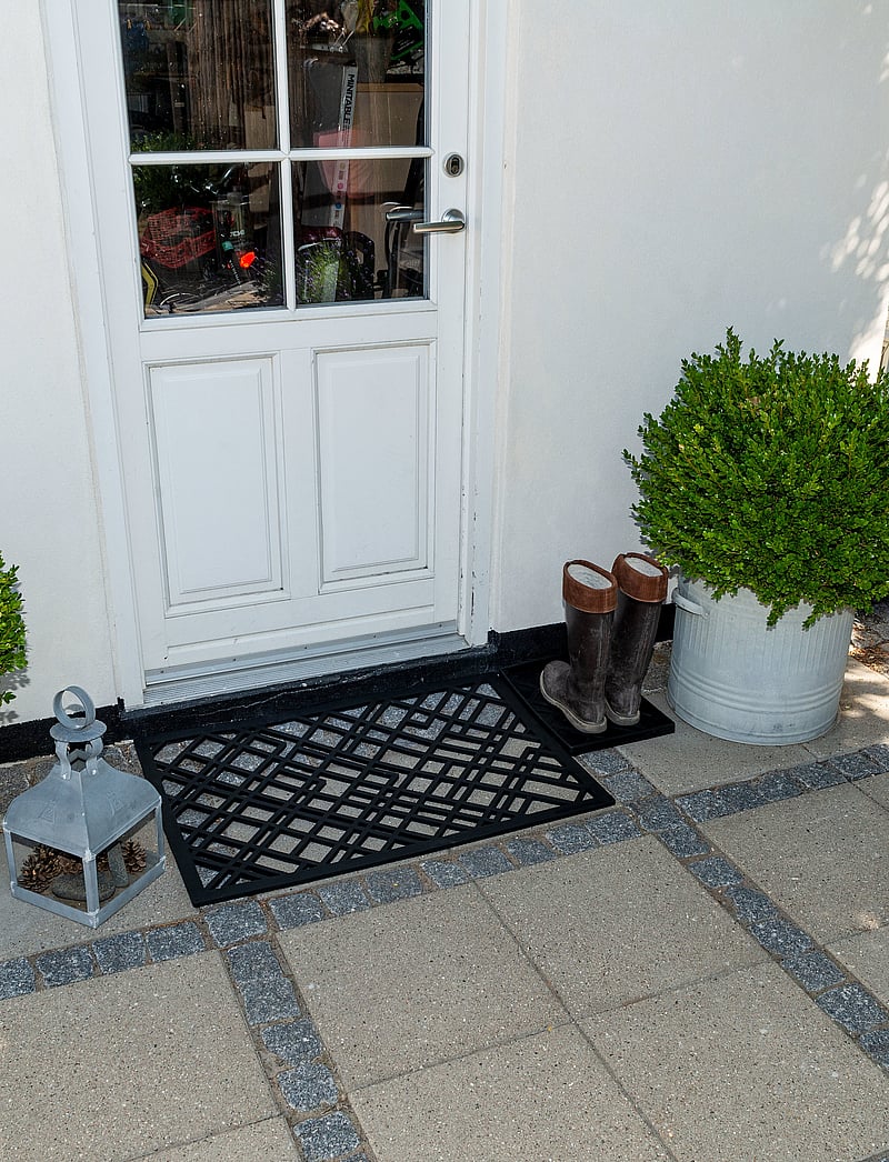 tica copenhagen - Doormat rubber, 90x60 cm - uksematid - lines design - 5
