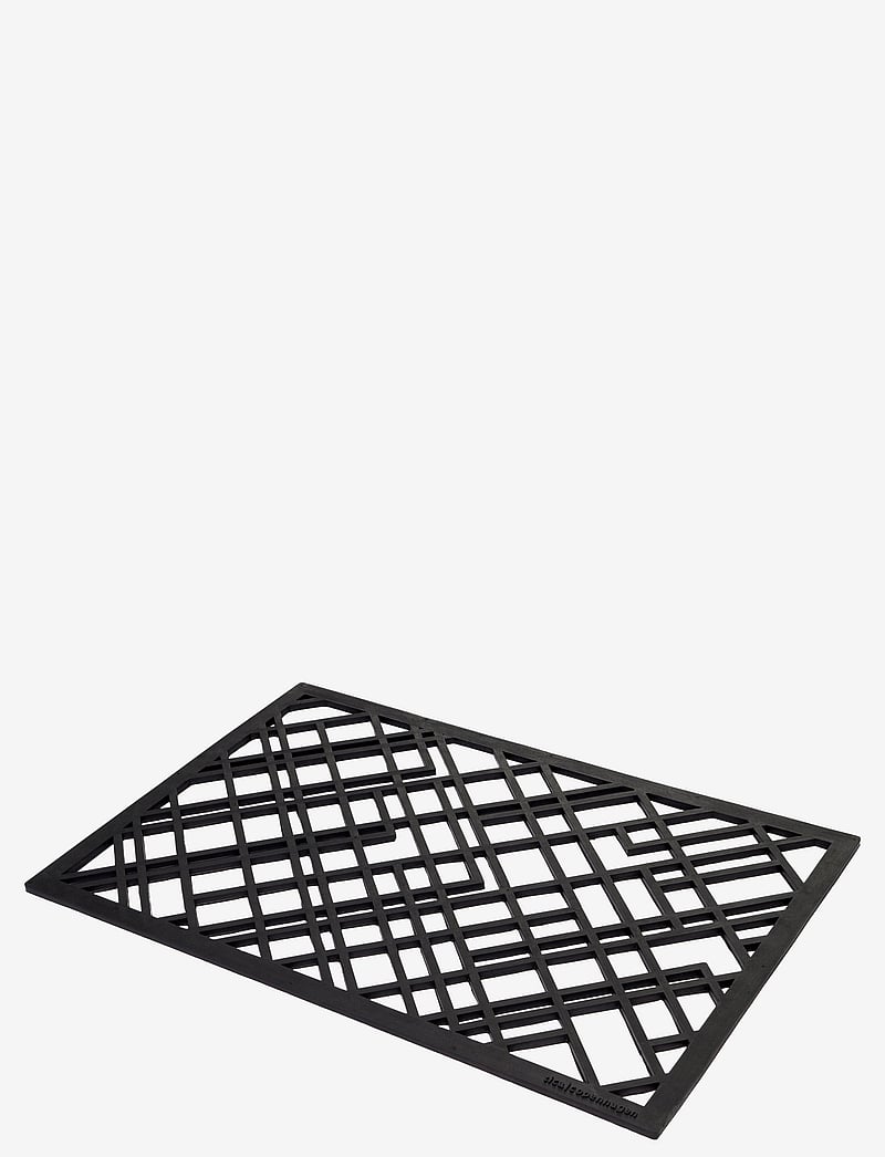 tica copenhagen - Doormat rubber, 90x60 cm - uksematid - lines design - 2