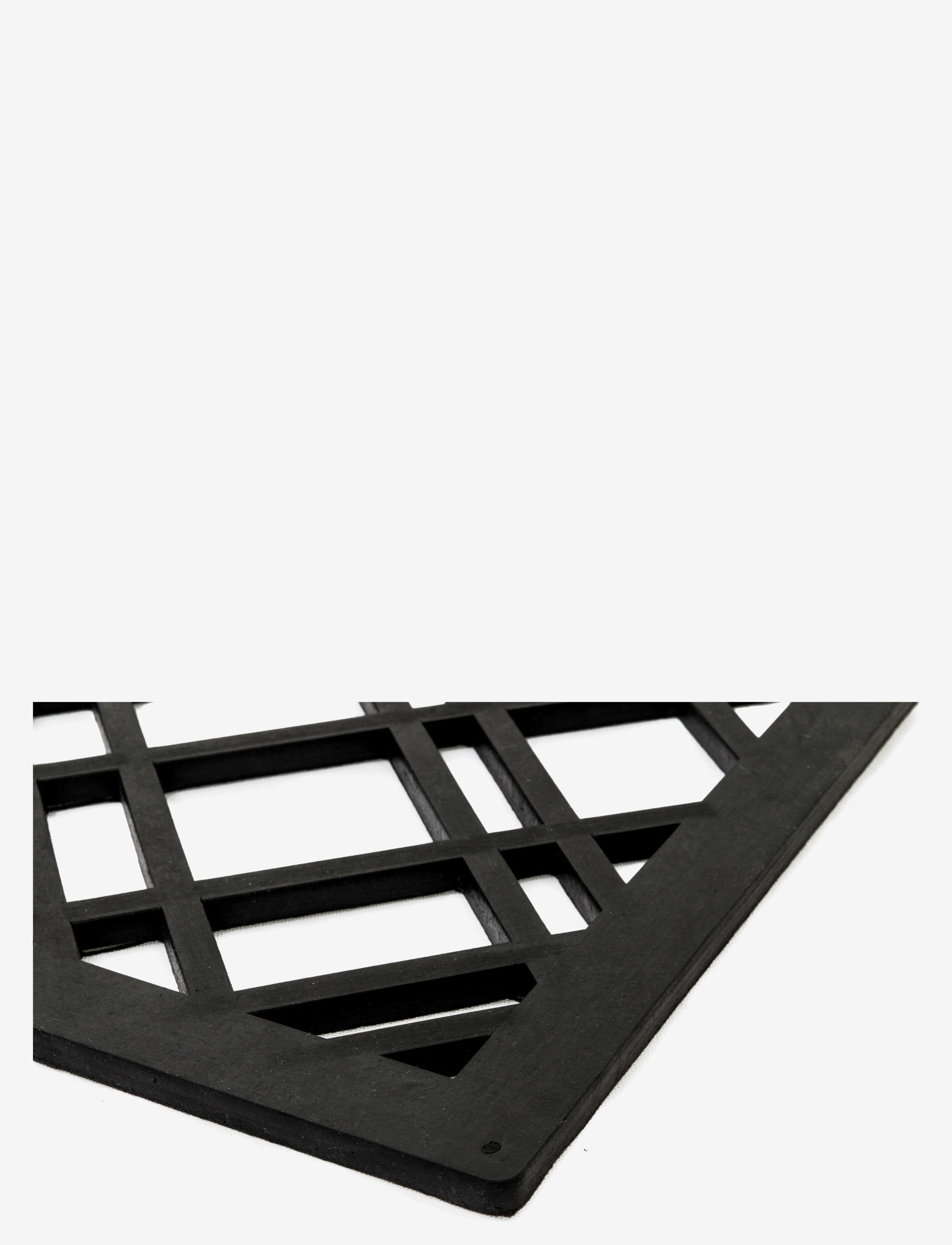tica copenhagen - Doormat rubber, 90x60 cm - doormats - lines design - 4