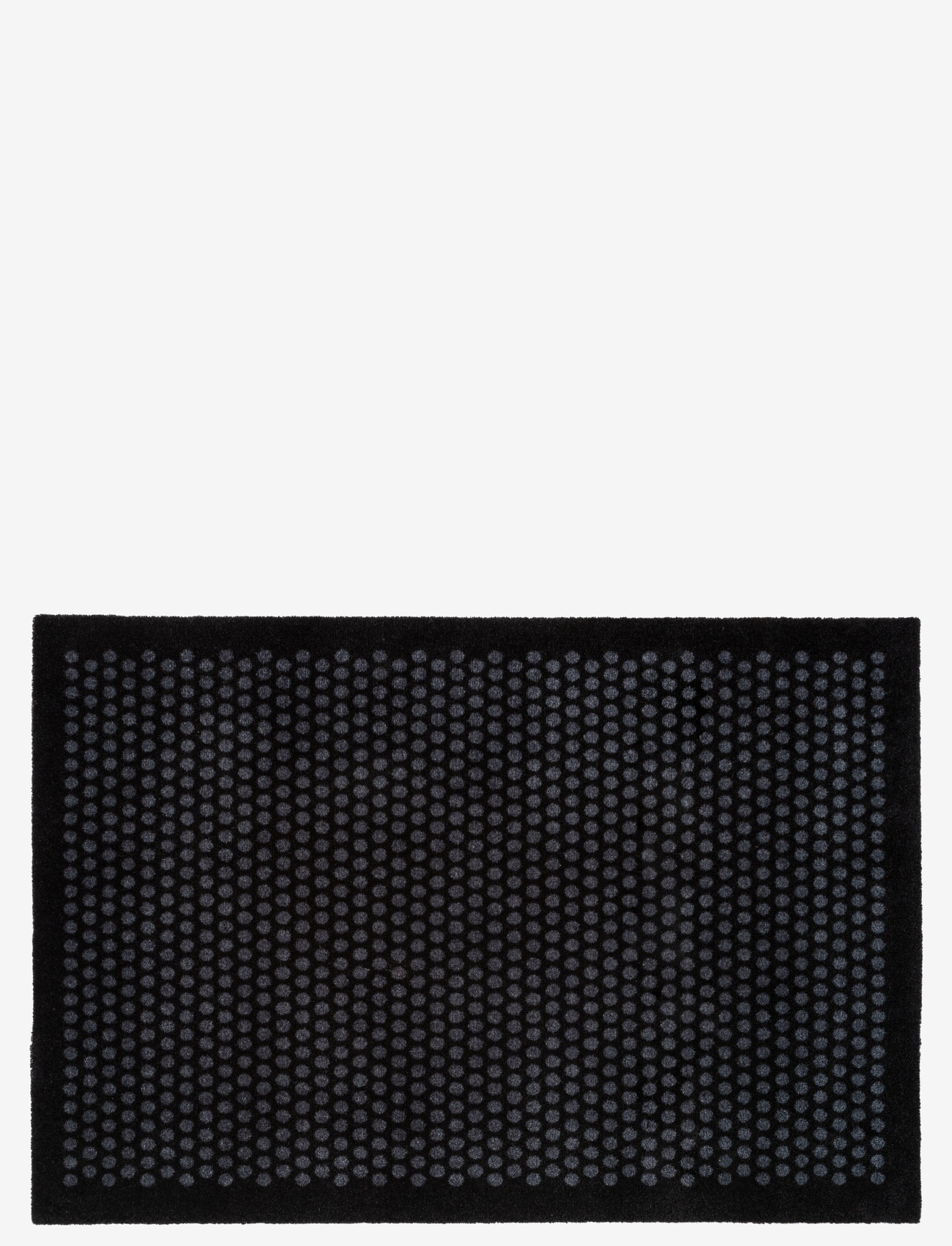 tica copenhagen - Floormat polyamide, 130x90 cm, dot design - dyramottur - black/grey - 2