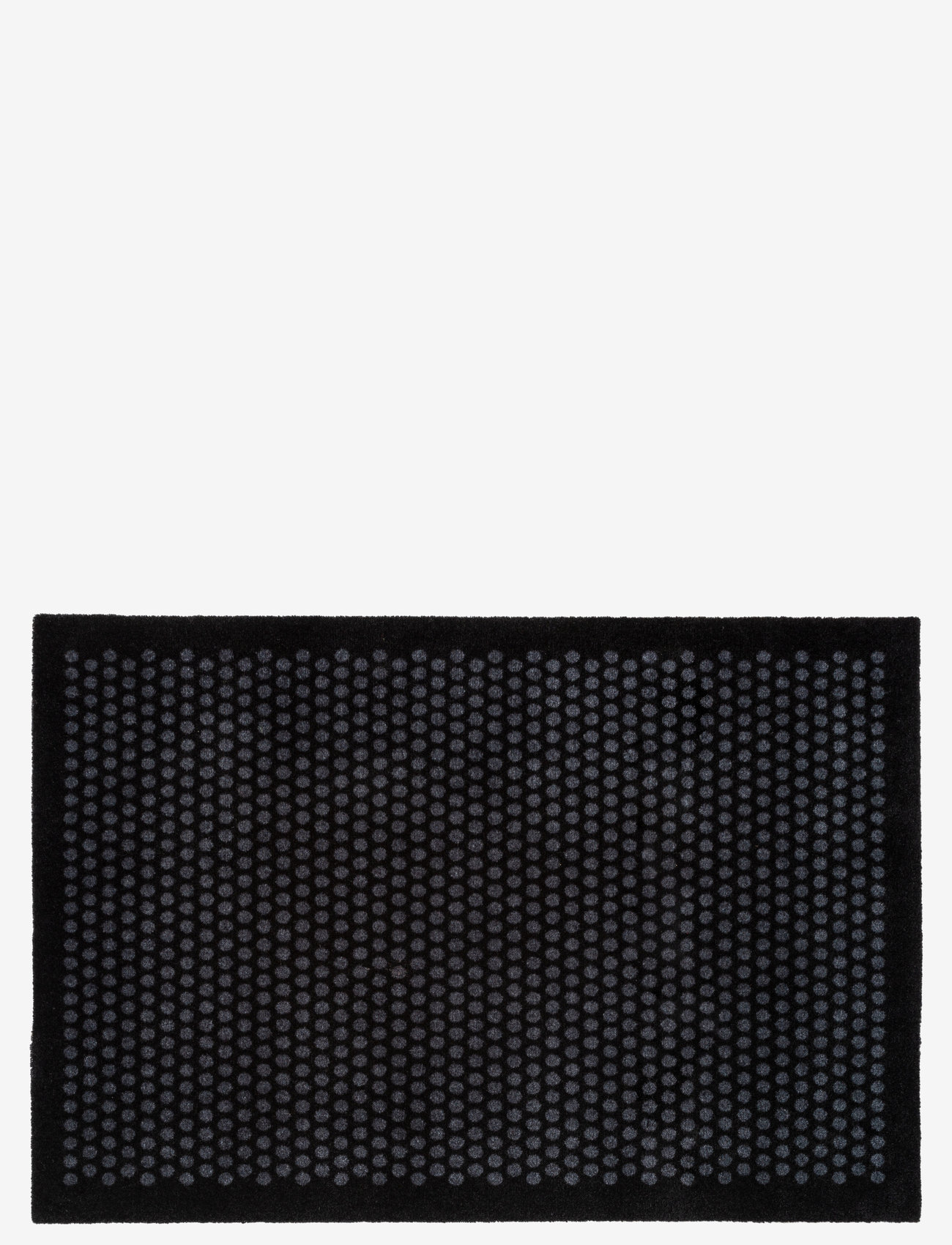 tica copenhagen - Floormat polyamide, 130x90 cm, dot design - durų kilimėliai - black/grey - 1