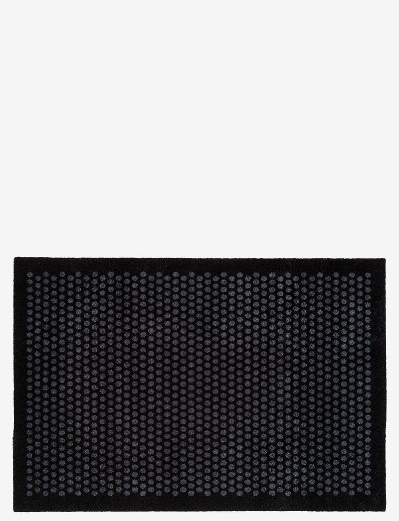 tica copenhagen - Floormat polyamide, 130x90 cm, dot design - dyramottur - black/grey - 2