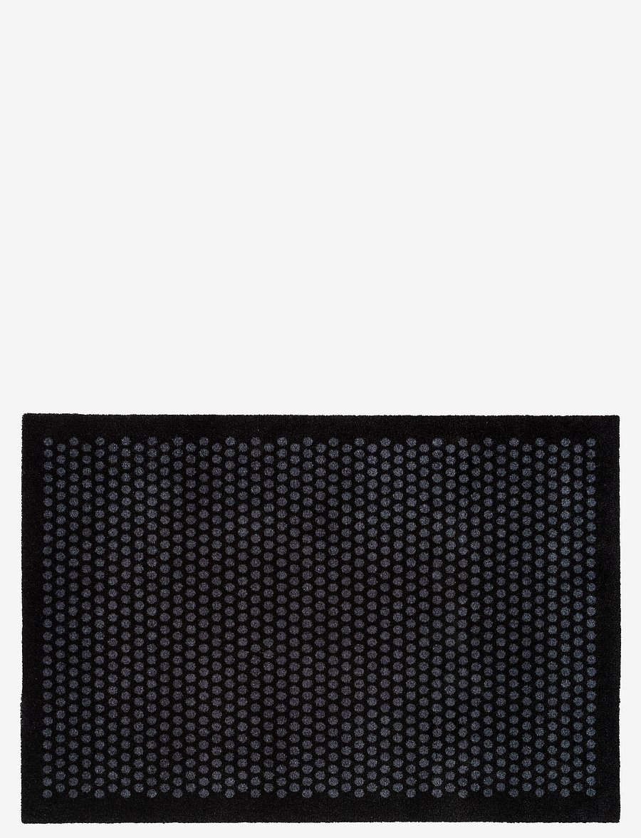 tica copenhagen - Floormat polyamide, 130x90 cm, dot design - türmatten - black/grey - 2