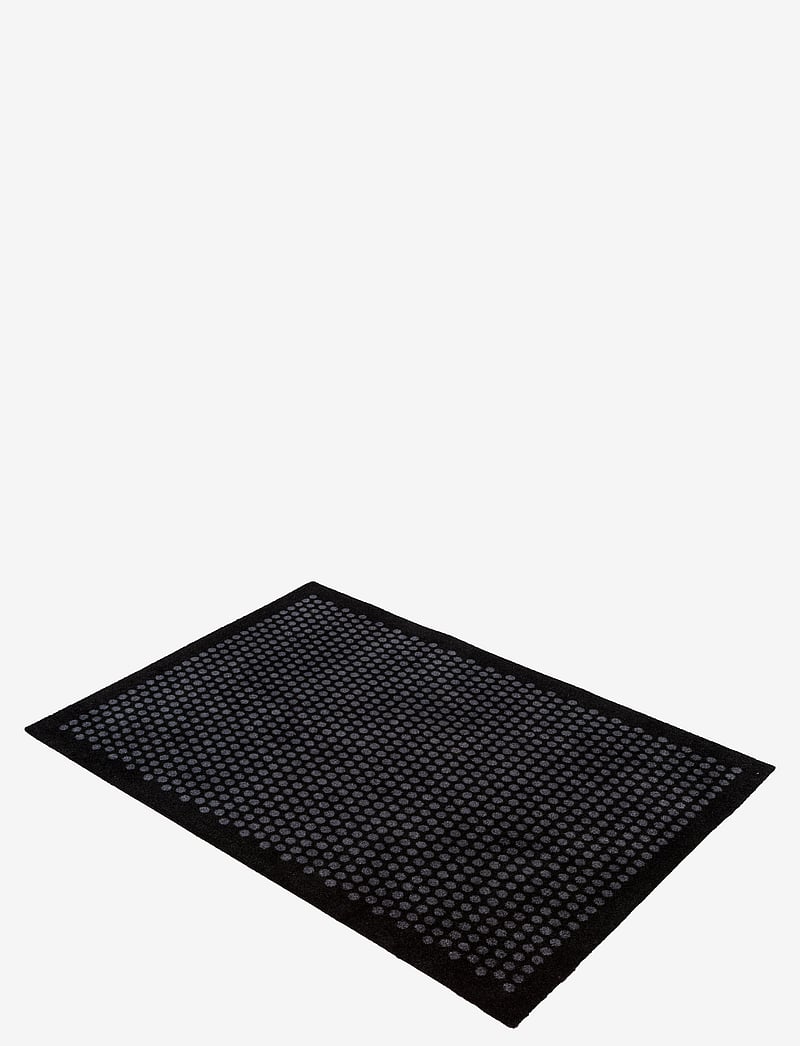 tica copenhagen - Floormat polyamide, 130x90 cm, dot design - dyramottur - black/grey - 3