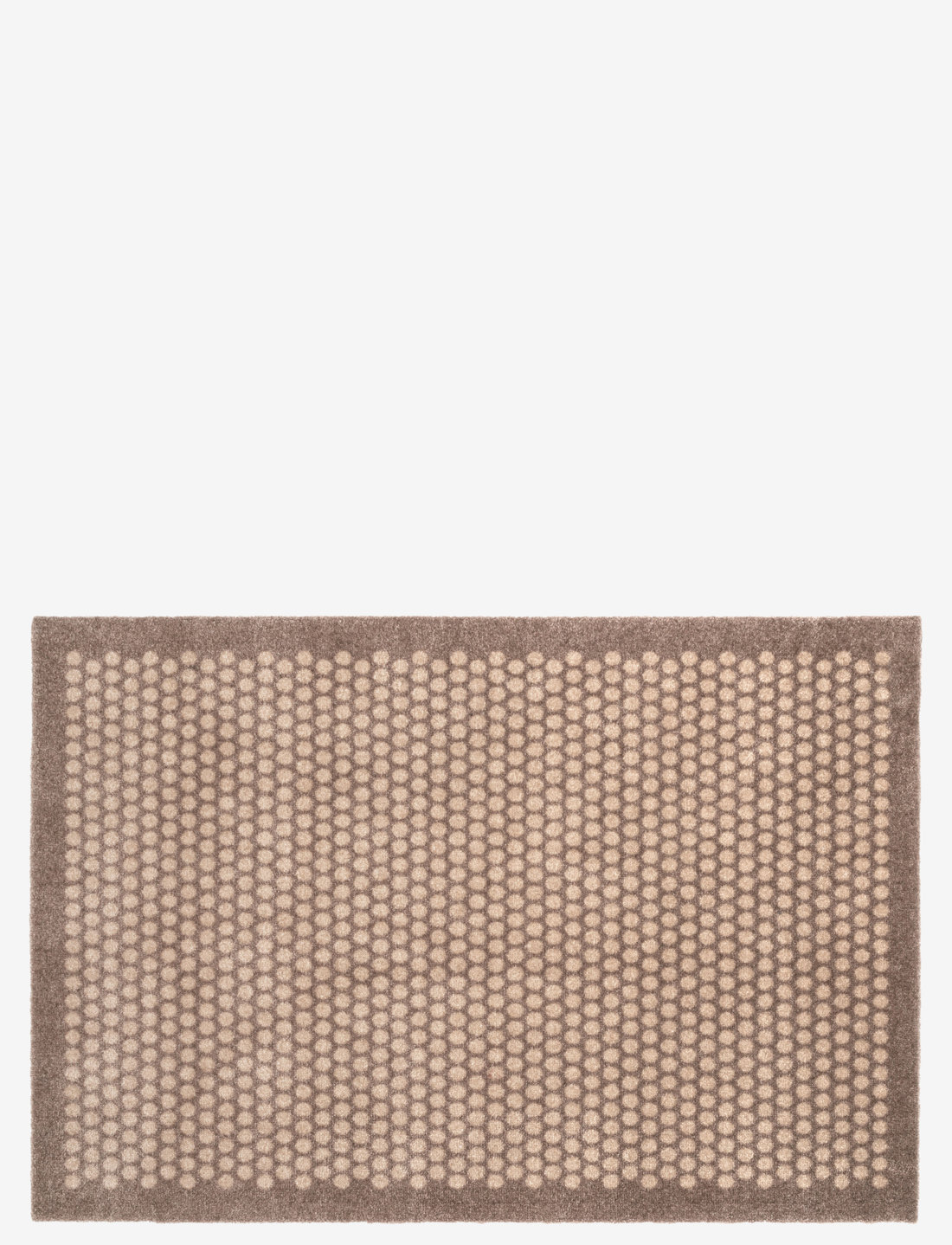 tica copenhagen - Floormat polyamide, 130x90 cm, dot design - türmatten - sand/beige - 0