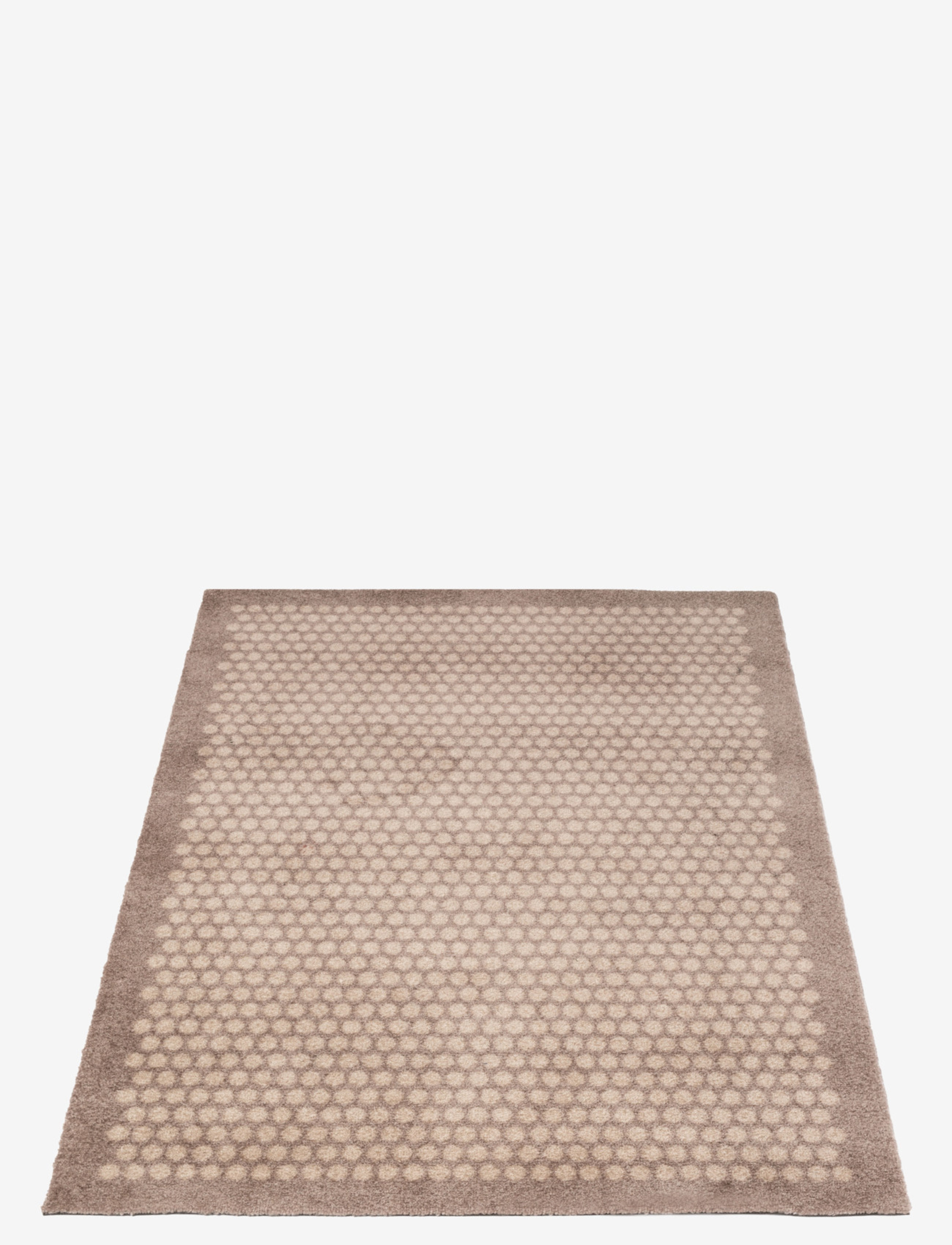 tica copenhagen - Floormat polyamide, 130x90 cm, dot design - türmatten - sand/beige - 3