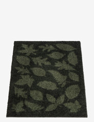 tica copenhagen - Floormat polyamide, 60x40 cm, leaves design - mažiausios kainos - dark gren - 1
