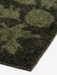 tica copenhagen - Floormat polyamide, 200x67 cm, leaves design - gulvløpere - dark gren - 3