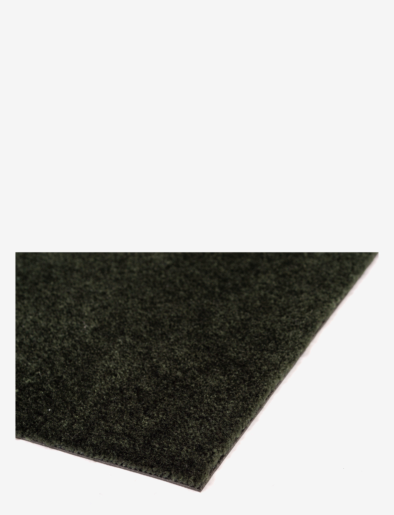 tica copenhagen - Floormat polyamide, 90x60 cm, unicolor - dørmåtter - dark green - 4