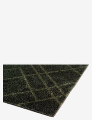 tica copenhagen - Floormat polyamide, 60x40 cm, lines design - türmatten - dark green - 3