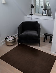 tica copenhagen - Floormat polyamide, 130x90 cm, unicolor - durų kilimėliai - dark brown - 5