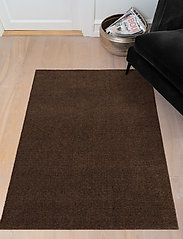 tica copenhagen - Floormat polyamide, 130x90 cm, unicolor - durų kilimėliai - dark brown - 7