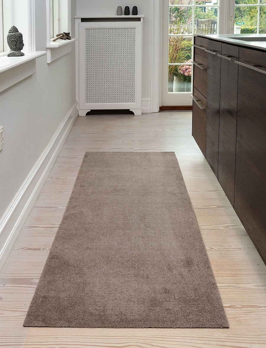 tica copenhagen - Floormat polyamide, 200x90 cm, unicolor - flurläufer - sand/beige - 5