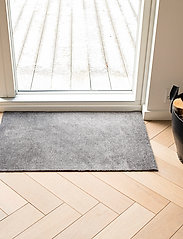 tica copenhagen - Floormat polyamide, 90x60 cm, unicolor - durų kilimėliai - steelgrey - 9
