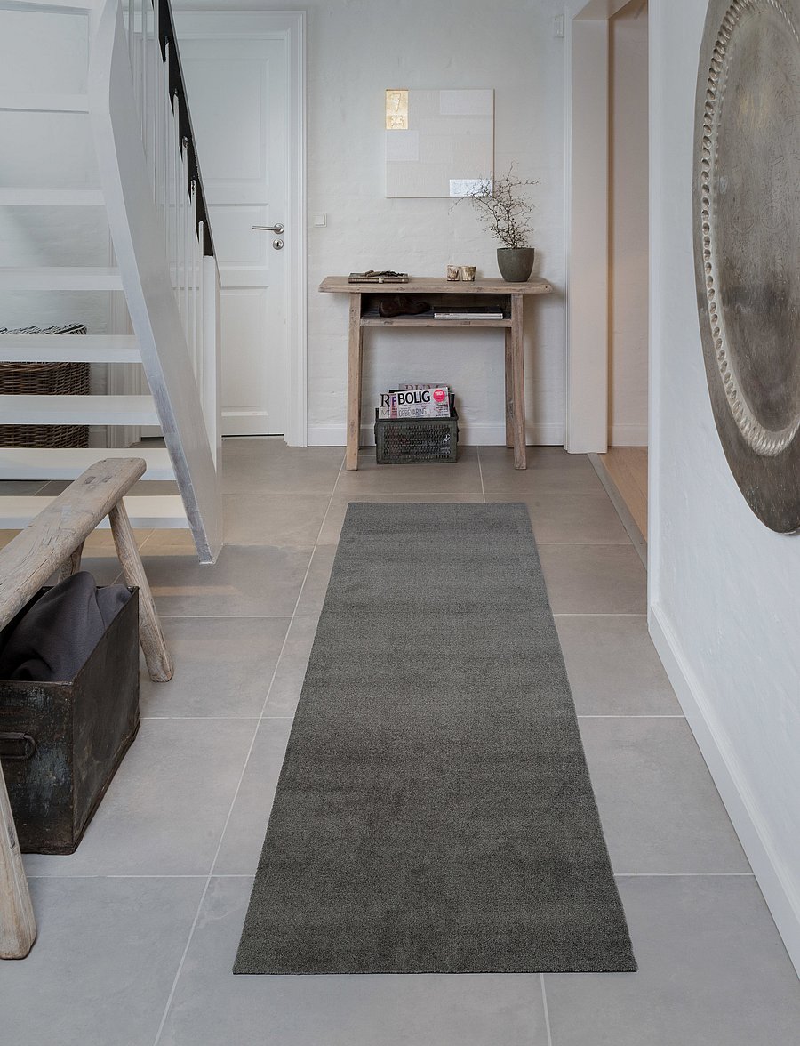 tica copenhagen - Floormat polyamide, 200x67 cm, unicolor - flurläufer - steelgrey - 5