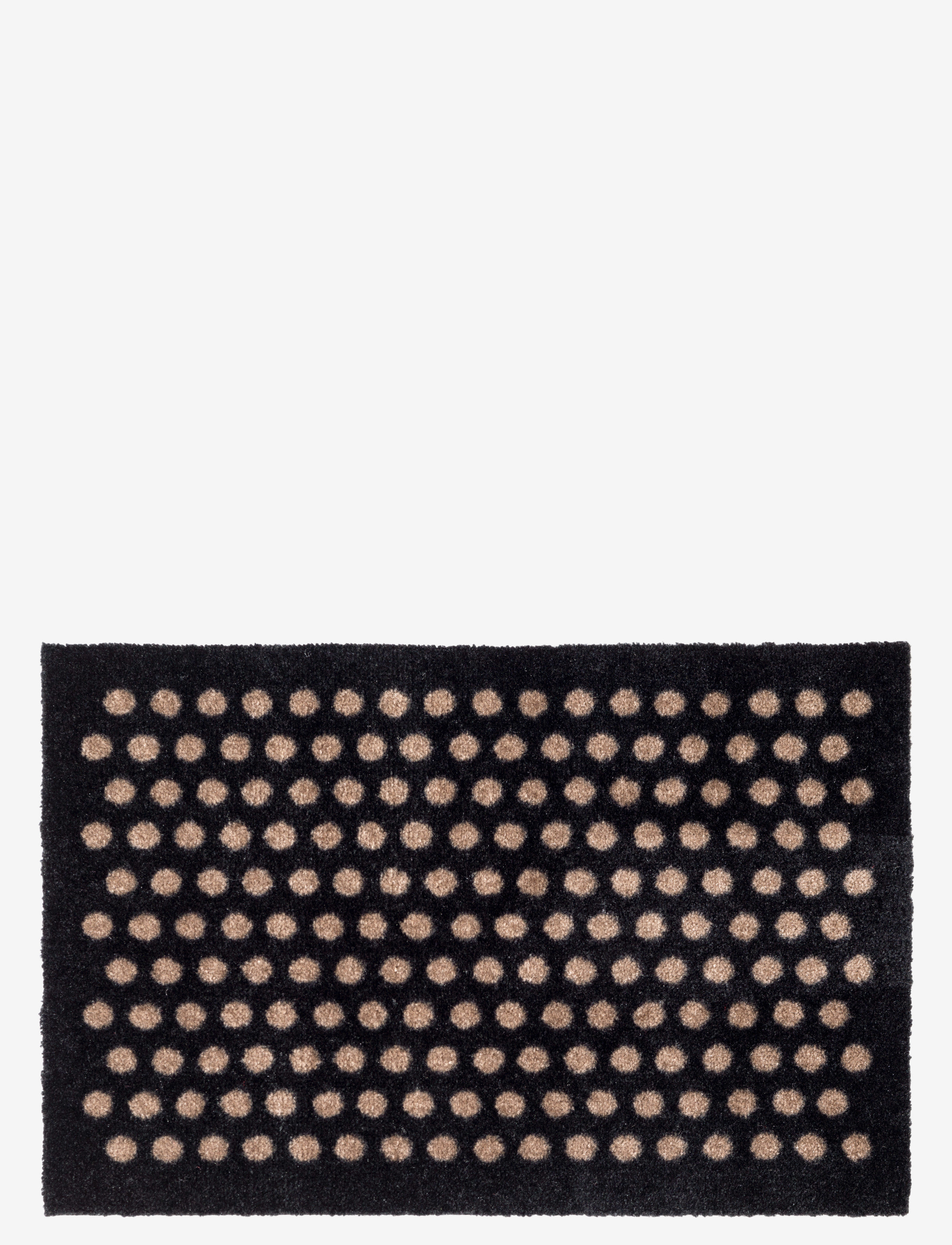 TICA COPENHAGEN Floormat Polyamide, 60X40 Cm, Dot Design Schwarz - 60X40X0.7CM - Unisex
