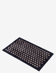 tica copenhagen - Floormat polyamide, 60x40 cm, dot design - mažiausios kainos - black/beige - 1