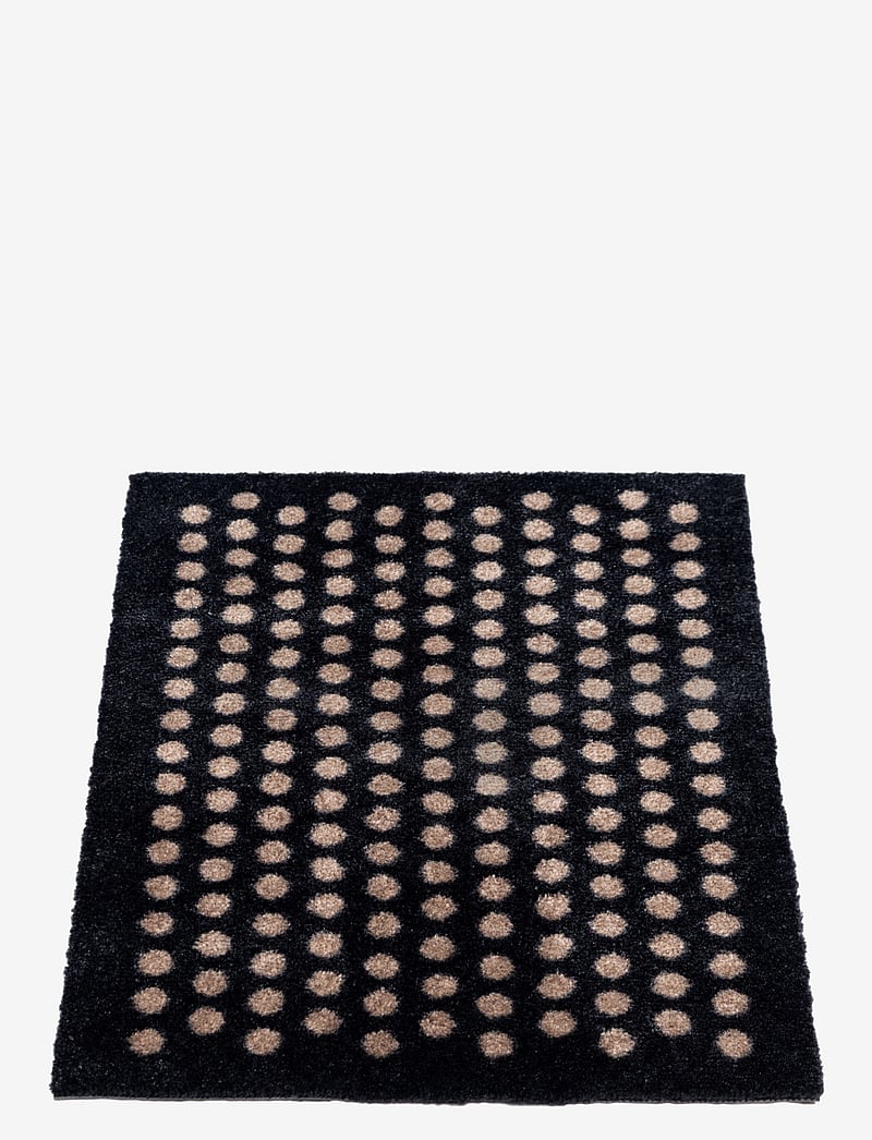 tica copenhagen - Floormat polyamide, 60x40 cm, dot design - nach preis einkaufen - black/beige - 2