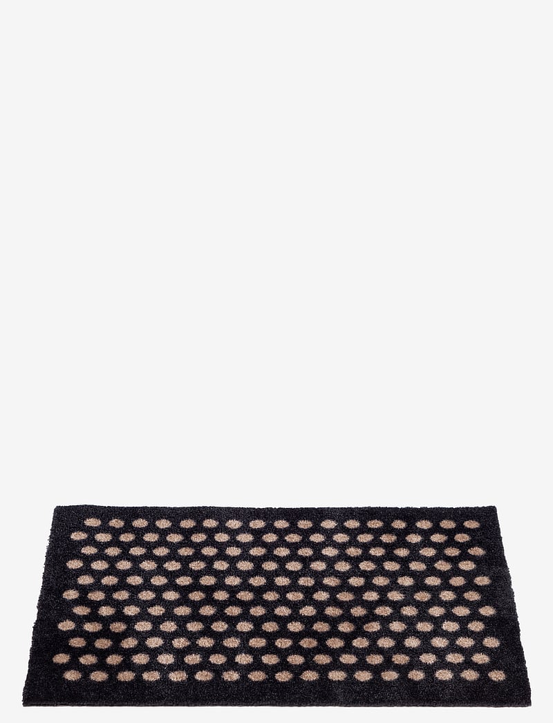 tica copenhagen - Floormat polyamide, 60x40 cm, dot design - nach preis einkaufen - black/beige - 3