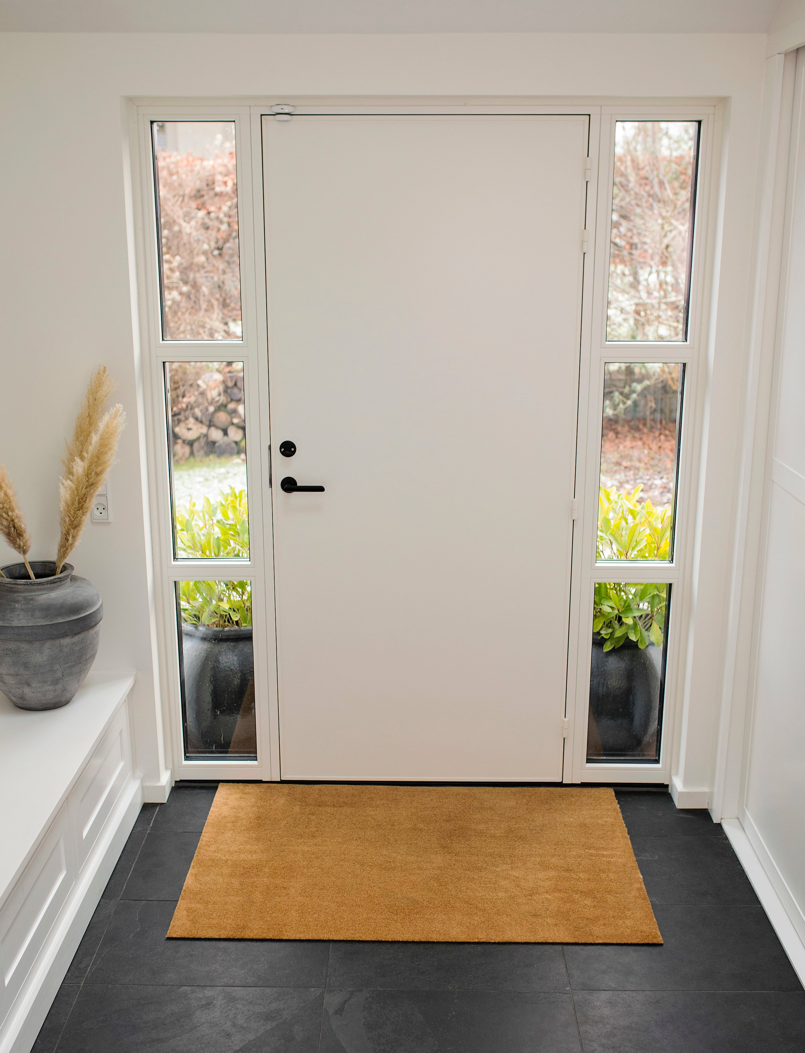 tica copenhagen Floormat Polyamide, 130X90 Cm, Unicolor, cm, Rugs & Carpets, Braun - Door Mats, Homeware