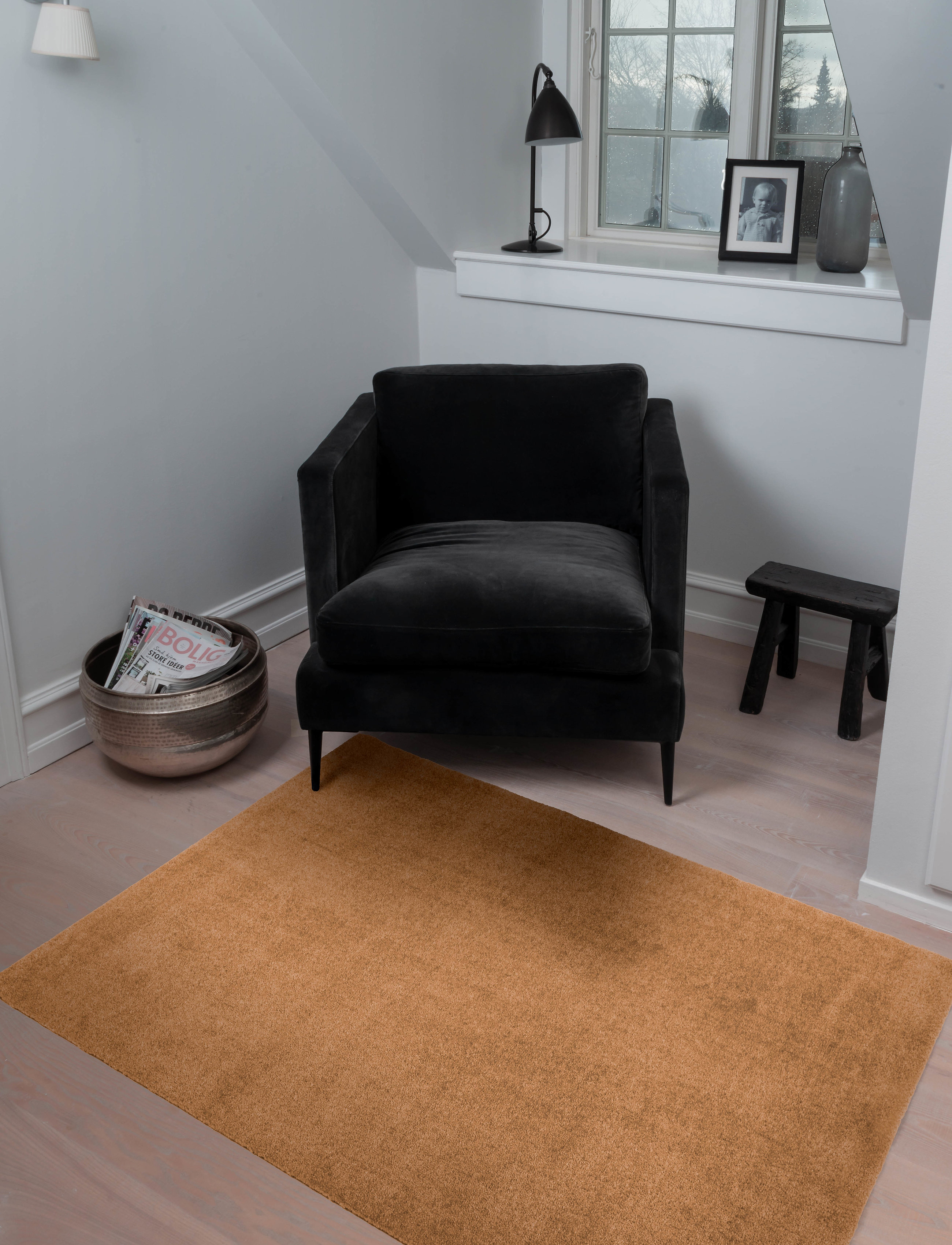 tica copenhagen - Floormat polyamide, 130x90 cm, unicolor - kājslauķi - dijon gold - 5