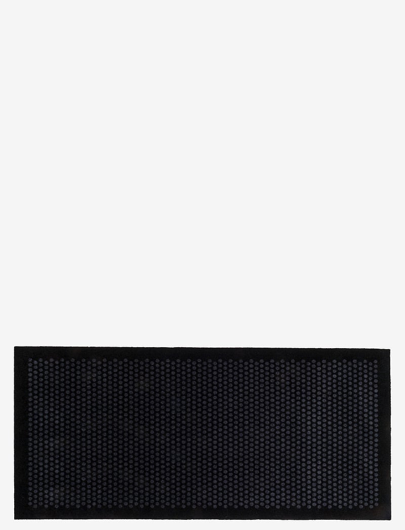 tica copenhagen - Floormat polyamide, 200x90 cm, dot design - nach preis einkaufen - black/grey - 0
