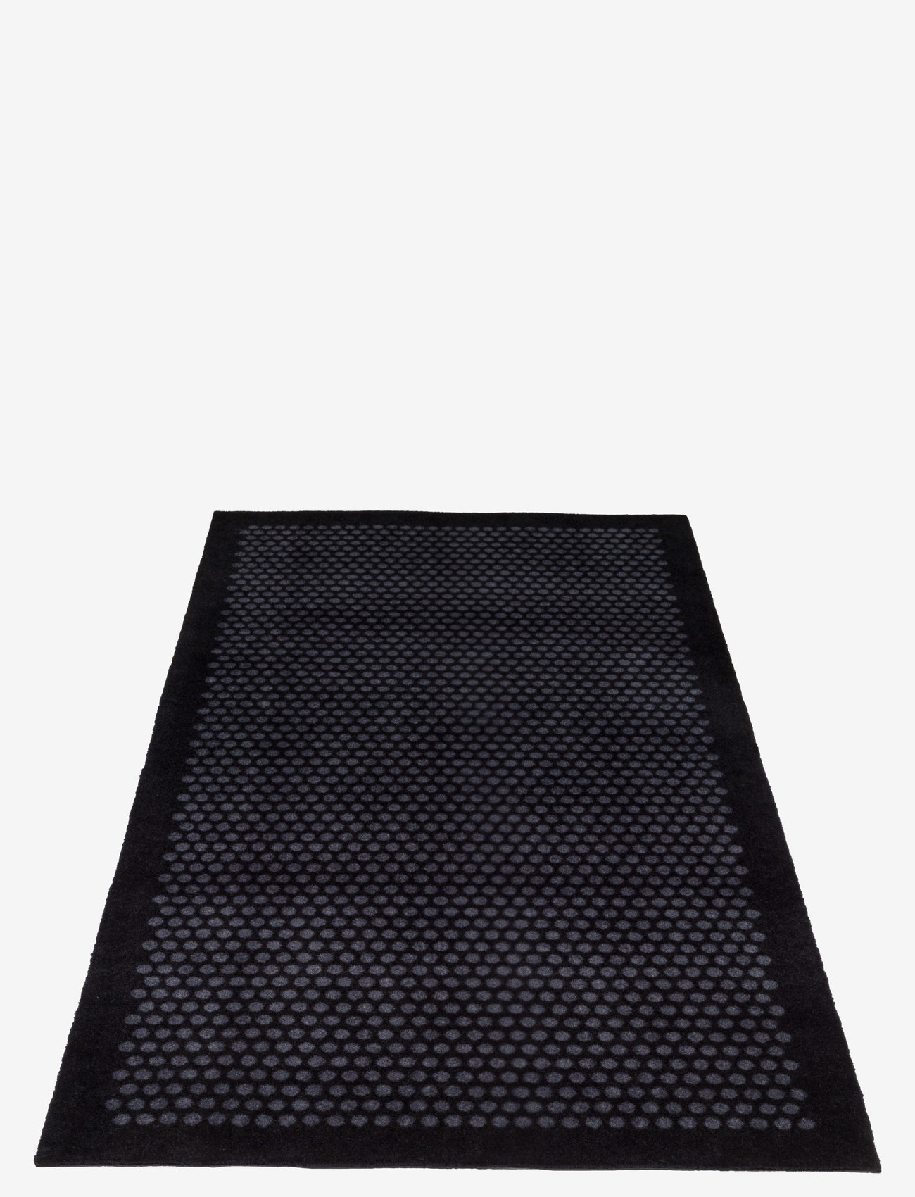 tica copenhagen - Floormat polyamide, 200x90 cm, dot design - hallway runners - black/grey - 2