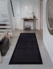 tica copenhagen - Floormat polyamide, 200x90 cm, dot design - käytävämatot - black/grey - 5
